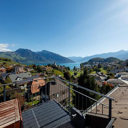 Berg & Berg Apartments - Spiez Self-Check-In Kültér fotó