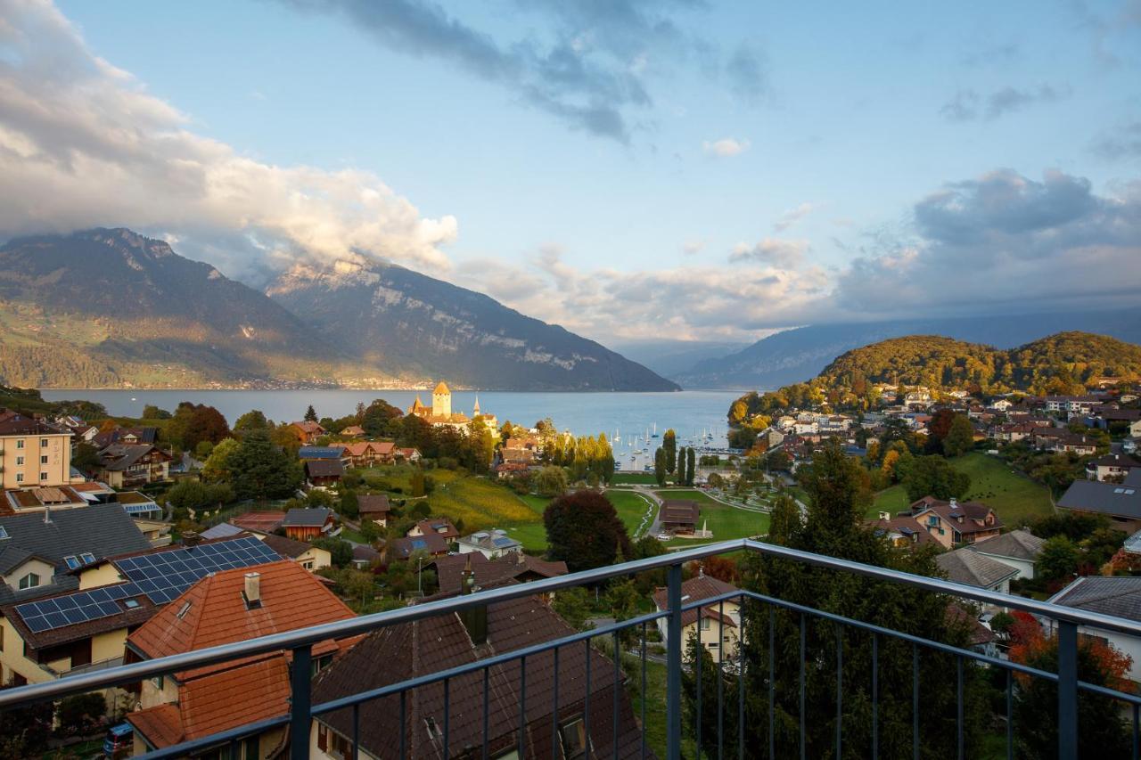 Berg & Berg Apartments - Spiez Self-Check-In Kültér fotó