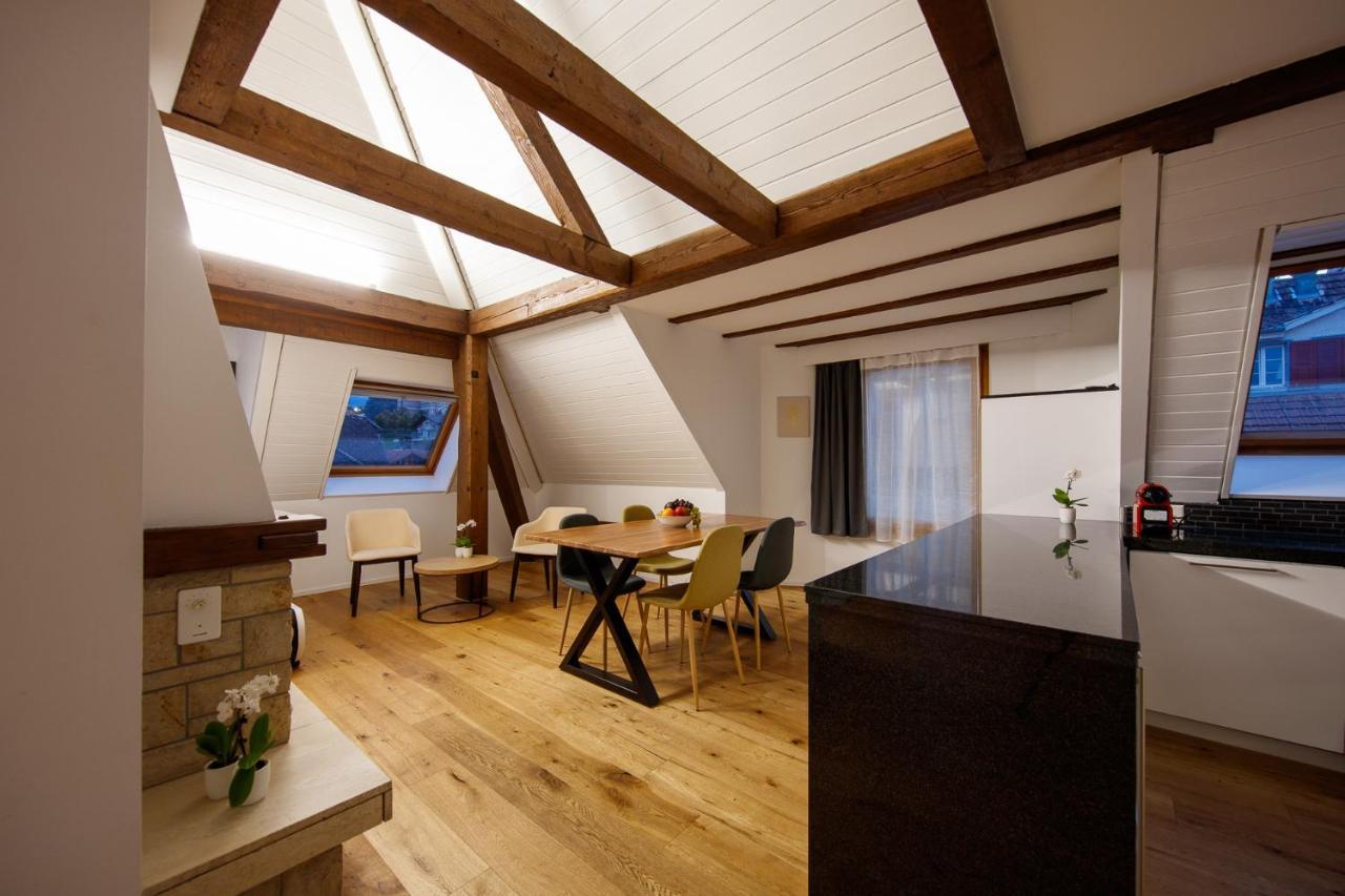 Berg & Berg Apartments - Spiez Self-Check-In Kültér fotó