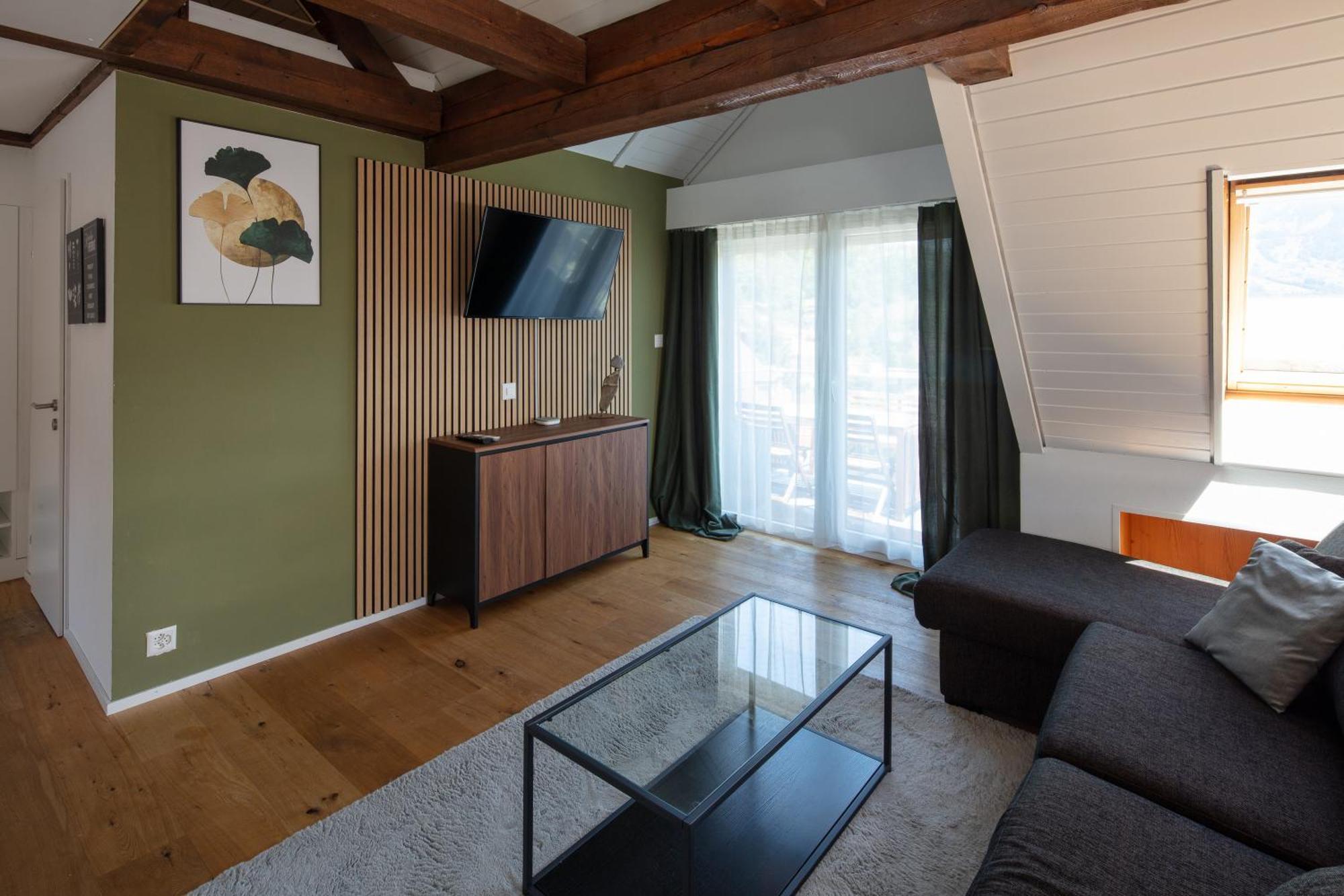 Berg & Berg Apartments - Spiez Self-Check-In Kültér fotó